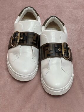 Fendi slip on sneakers